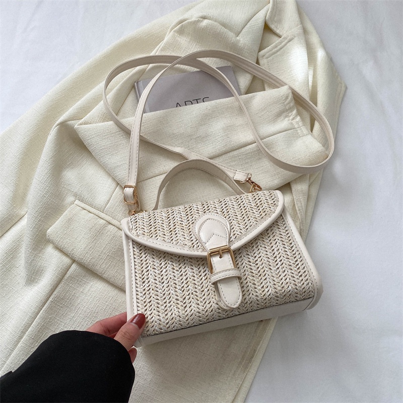 Túi Đeo Chéo Vai Đan Cói Thời Trang Xuân Hè 2023 Cho Nữ