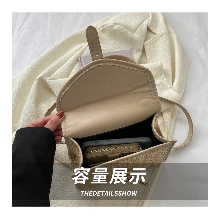 Túi Đeo Chéo Vai Đan Cói Thời Trang Xuân Hè 2023 Cho Nữ