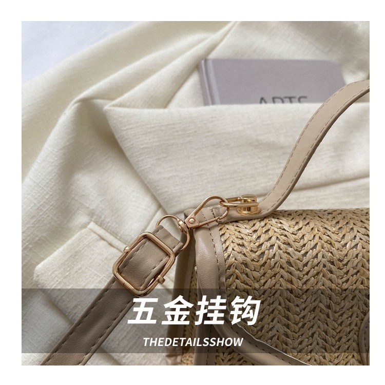 Túi Đeo Chéo Vai Đan Cói Thời Trang Xuân Hè 2023 Cho Nữ