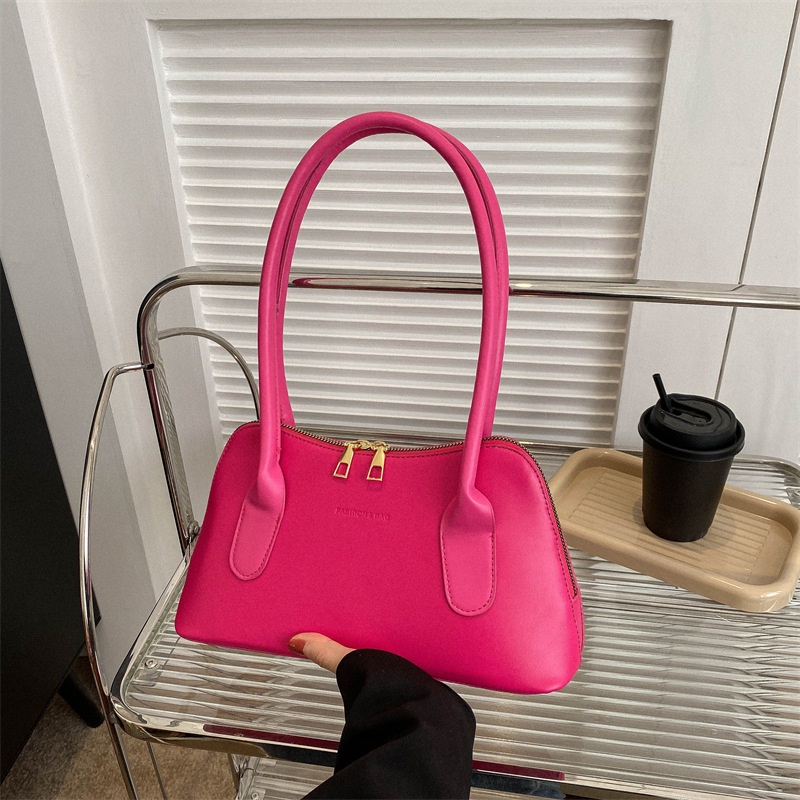 Túi Xách Một Bên Vai Màu Trơn Đơn Giản Thời Trang Mùa Xuân 2023 Cho Nữ