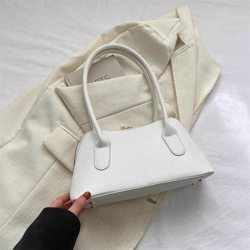 Túi Xách Một Bên Vai Màu Trơn Đơn Giản Thời Trang Mùa Xuân 2023 Cho Nữ