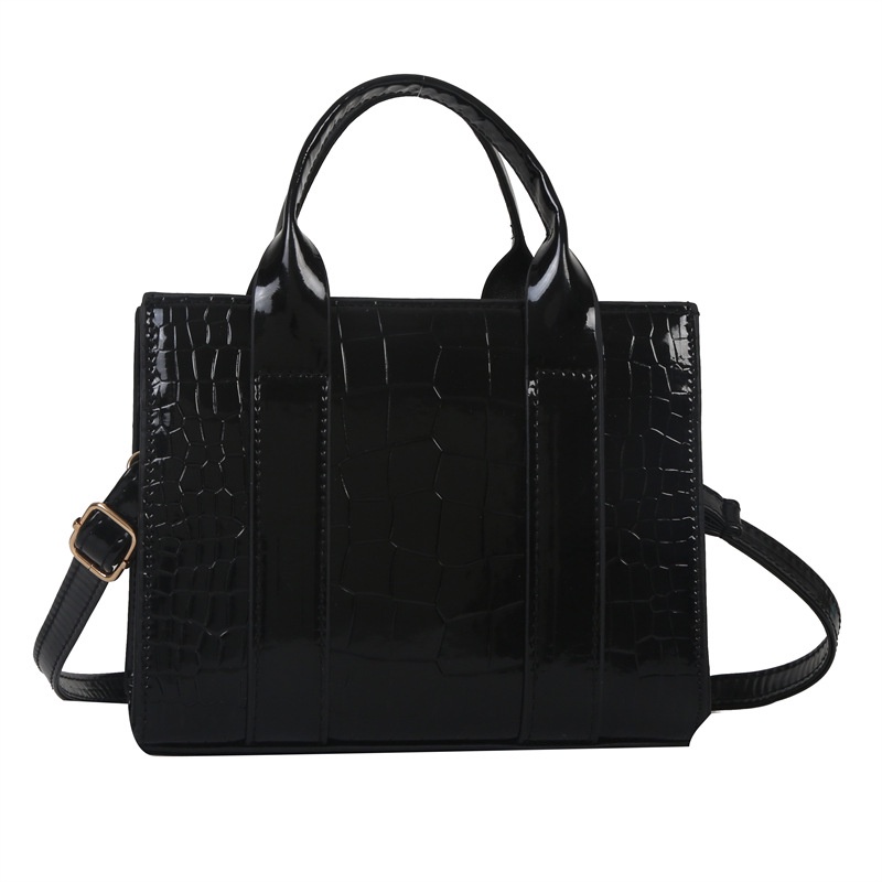 Túi Xách Đeo Vai Màu Trơn Bóng Thời Trang Mùa Xuân 2023 Cho Nữ