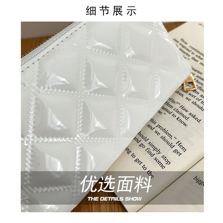 Ví Cầm Tay Dáng Dài Đính Kim Cương Giả Đa Năng Thời Trang 2023 Cho Nữ