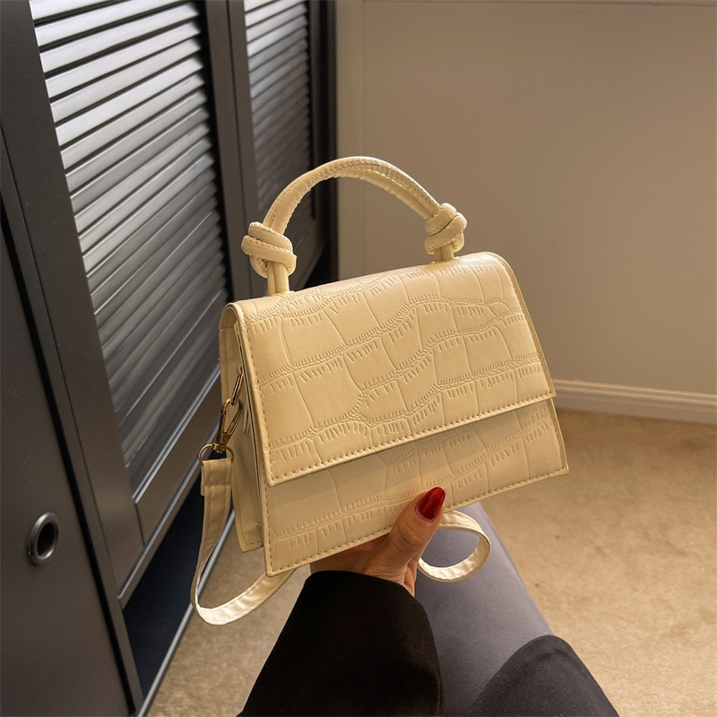 Túi Đeo Vai Hình Vuông Cỡ Nhỏ Màu Trơn Đơn Giản Thời Trang Xuân Hè 2023 Cho Nữ