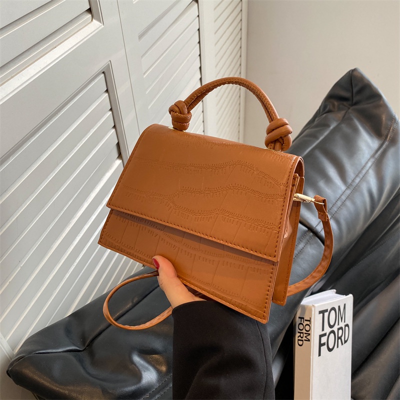 Túi Đeo Vai Hình Vuông Cỡ Nhỏ Màu Trơn Đơn Giản Thời Trang Xuân Hè 2023 Cho Nữ