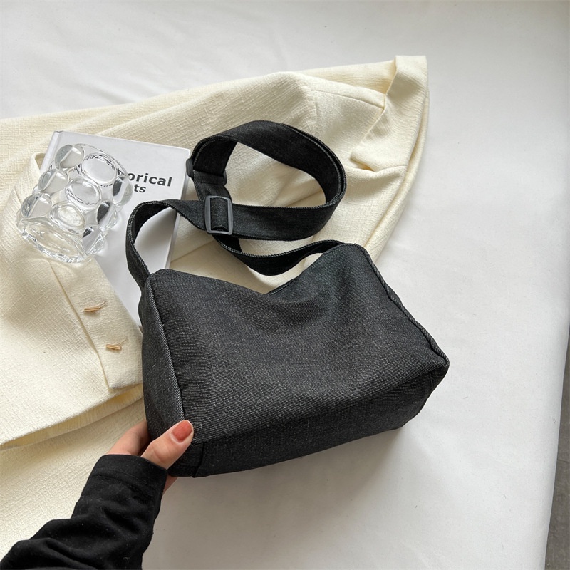 Ba Lô Denim Sức Chứa Lớn Thời Trang Mùa Xuân 2023 Dành Cho Nữ