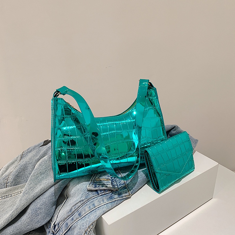 Túi Xách Đeo Vai Họa Tiết Vân Đá Phong Cách Retro Pháp 2023 Cho Nữ