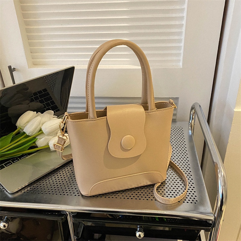 Túi Đeo Chéo Mini Màu Trơn Phong Cách Hàn Quốc Thời Trang 2023 Cho Nữ