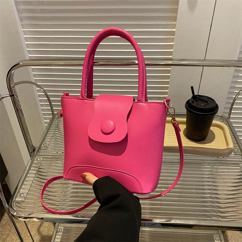 Túi Đeo Chéo Mini Màu Trơn Phong Cách Hàn Quốc Thời Trang 2023 Cho Nữ