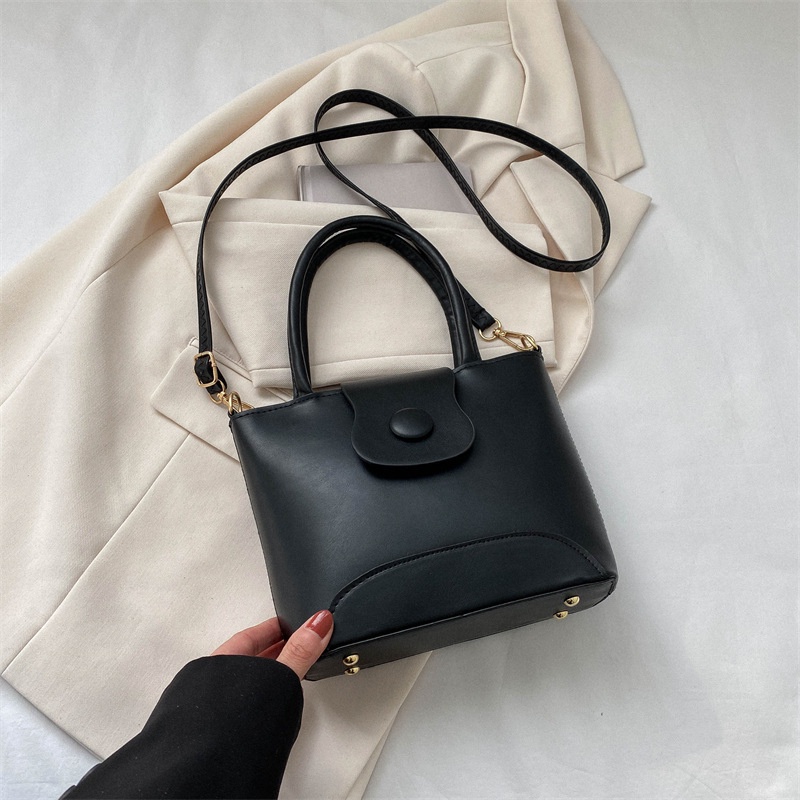 Túi Đeo Chéo Mini Màu Trơn Phong Cách Hàn Quốc Thời Trang 2023 Cho Nữ