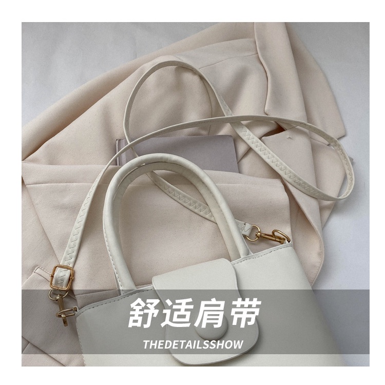 Túi Đeo Chéo Mini Màu Trơn Phong Cách Hàn Quốc Thời Trang 2023 Cho Nữ