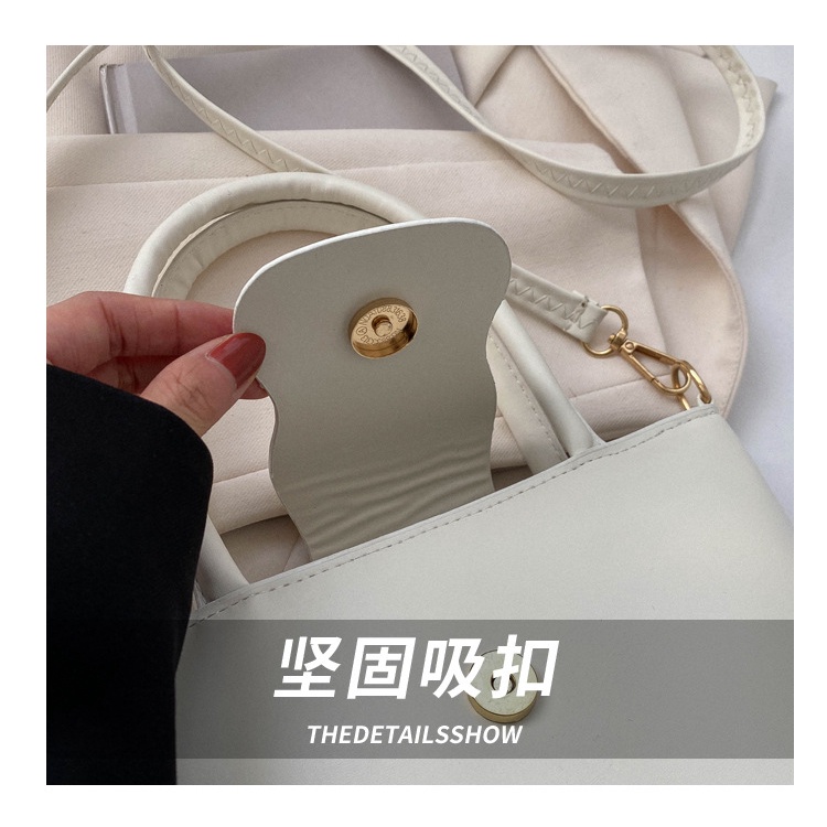 Túi Đeo Chéo Mini Màu Trơn Phong Cách Hàn Quốc Thời Trang 2023 Cho Nữ