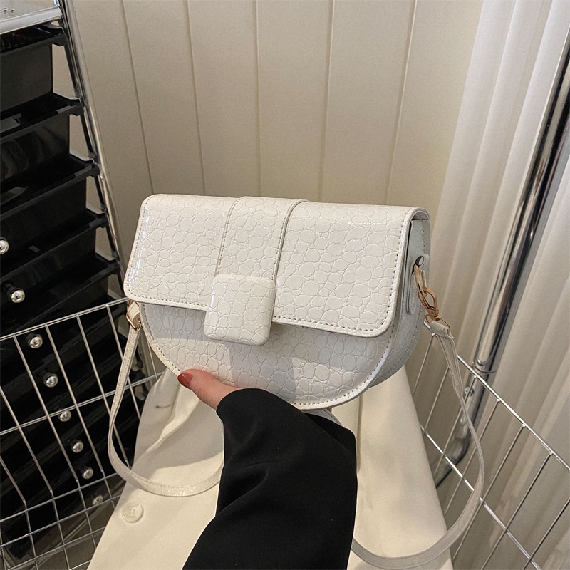 Túi Xách Đeo Vai Màu Trơn Thời Trang Mùa Xuân 2023 Dành Cho Nữ