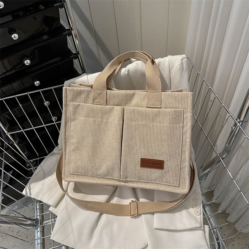 Ba Lô Vải Nhung Kẻ Thời Trang Mùa Xuân 2023 Dành Cho Nữ