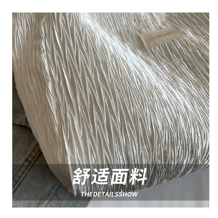 Túi Tote Xếp Ly Đeo Vai Thời Trang Mùa Xuân 2023 Cho Nữ