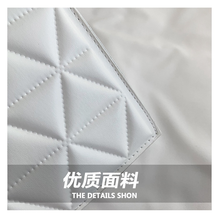 Túi Xách Đeo Vai Hình Vuông Cỡ Nhỏ Phối Dây Đeo Sợi Xích Thêu Họa Tiết Thời Trang Mùa Xuân 2023 Cho Nữ