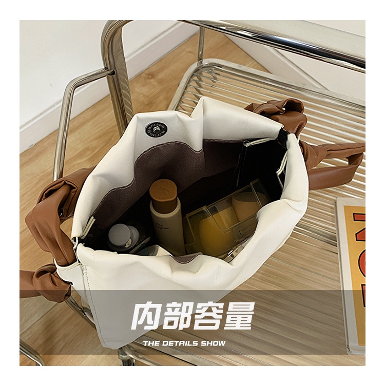 Túi Tote Đeo Vai / Kẹp Nách Cỡ Lớn Màu Trơn Đơn Giản Thời Trang Mùa Xuân 2023 Cho Nữ