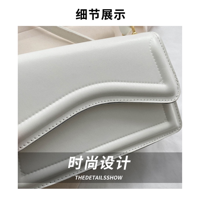 Túi Đeo Chéo Hình Vuông Nhỏ Màu Trơn Đơn Giản Thời Trang Mùa Xuân 2023 Cho Nữ