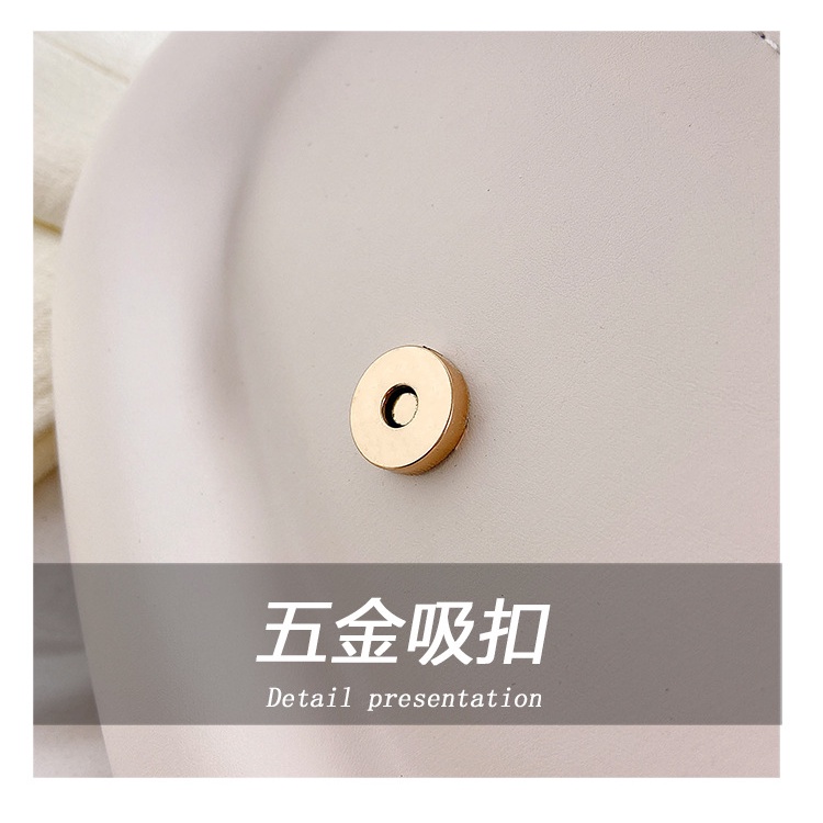 Túi Đeo Chéo Màu Trơn Đơn Giản Phong Cách Retro Thời Trang Xuân 2023 Cho Nữ