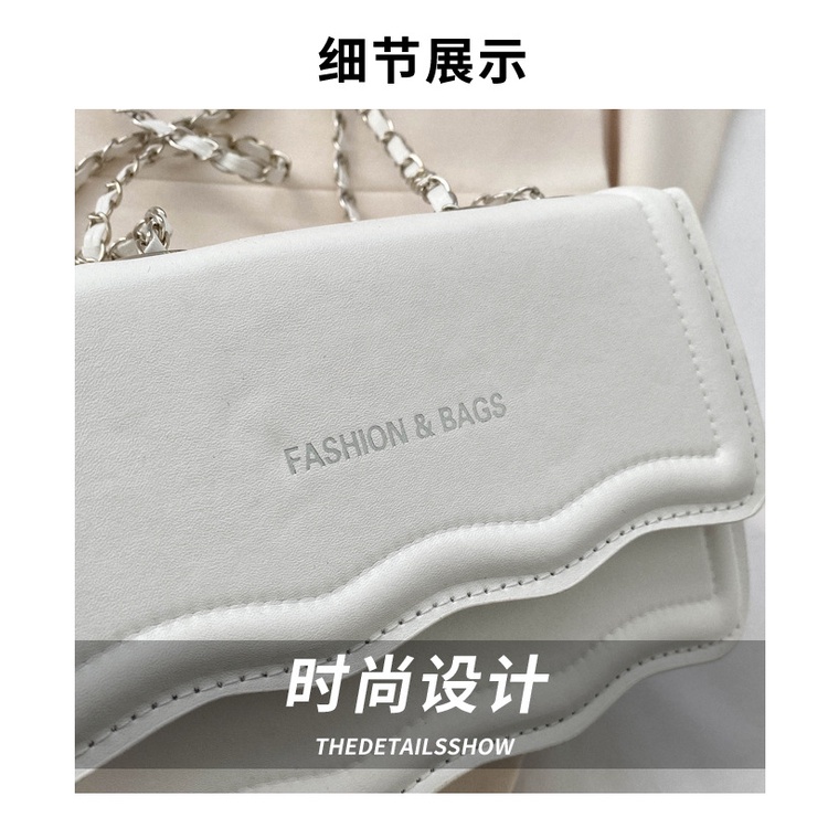 Túi Đeo Chéo Mini Hình Vuông Màu Trơn Đơn Giản Thời Trang 2023 Cho Nữ