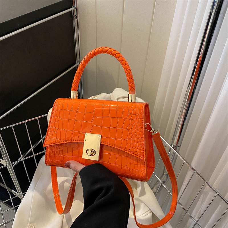 Túi Xách Đeo Vai Mini Họa Tiết Da Cá Sấu Cao Cấp Thời Trang Xuân Hè 2023 Cho Nữ
