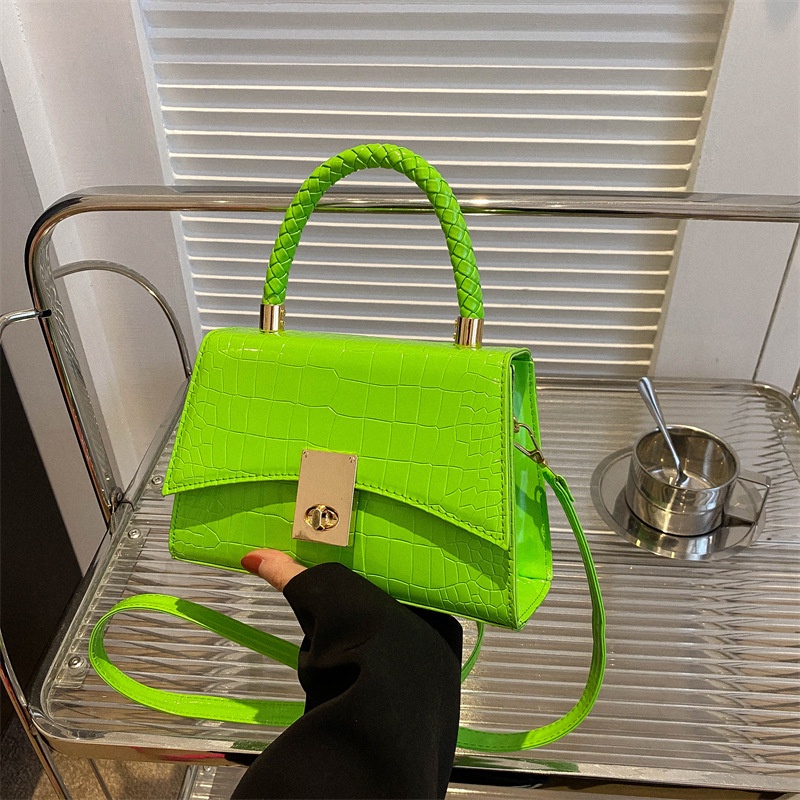 Túi Xách Đeo Vai Mini Họa Tiết Da Cá Sấu Cao Cấp Thời Trang Xuân Hè 2023 Cho Nữ