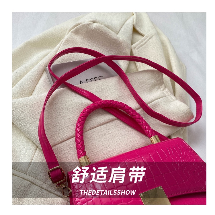 Túi Xách Đeo Vai Mini Họa Tiết Da Cá Sấu Cao Cấp Thời Trang Xuân Hè 2023 Cho Nữ