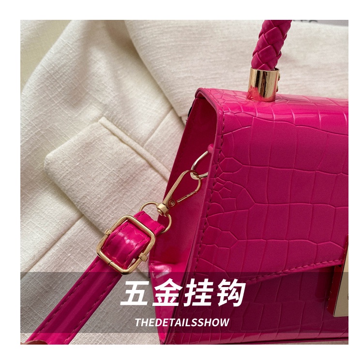 Túi Xách Đeo Vai Mini Họa Tiết Da Cá Sấu Cao Cấp Thời Trang Xuân Hè 2023 Cho Nữ