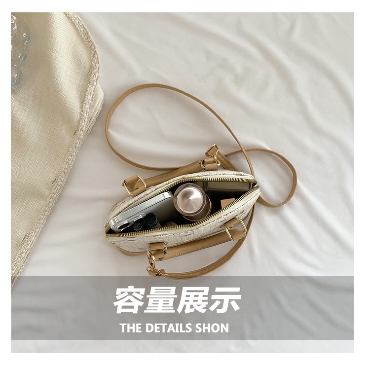 Túi Xách Đan Cói Đeo Vai Thời Trang Mùa Xuân 2023 Cho Nữ