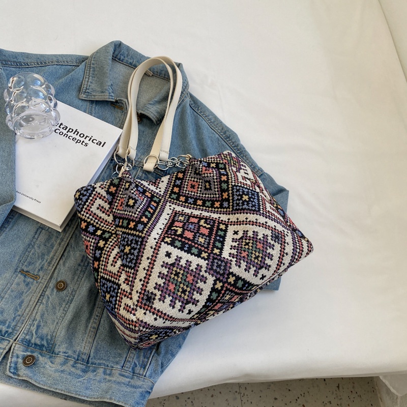 Túi Kẹp Nách / Đeo Vai Kích Cỡ Lớn Phong Cách Thời Trang 2023 Dành Cho Nữ