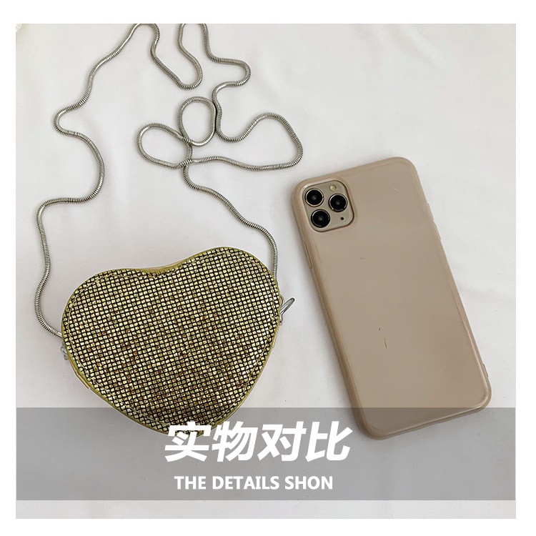 Ba Lô Du Lịch Hình Trái Tim Đính Đá Thời Trang Mùa Xuân 2023 Cho Nữ