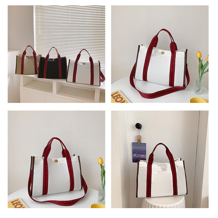 Túi Tote Đeo Vai Sức Chứa Lớn Thời Trang Mùa Xuân 2023 Phong Cách Cổ Điển Đơn Giản Dành Cho Bạn Nữ