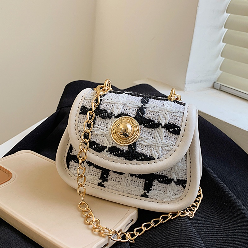 Túi Đeo Chéo Nhỏ Đính Kim Cương Giả Thời Trang Nhật Bản 2023 Cho Nữ