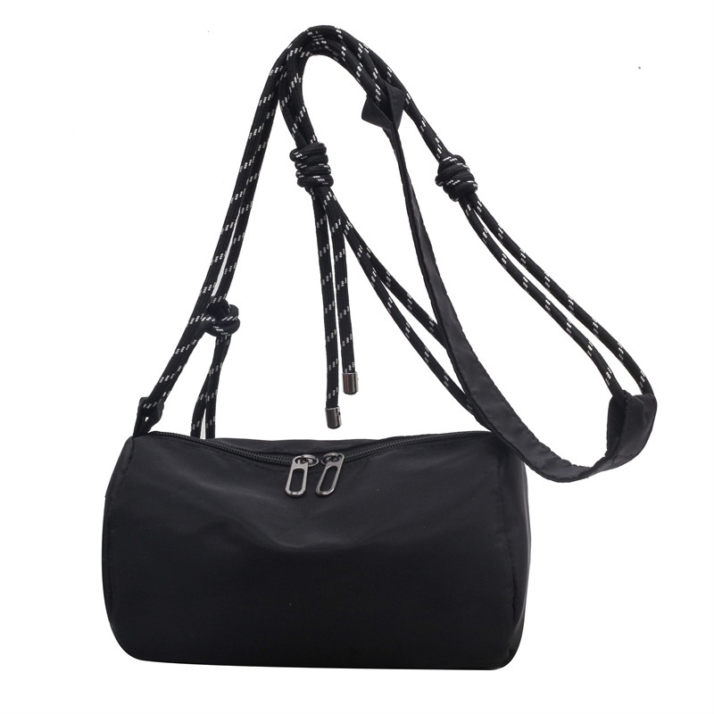 Túi Đeo Vai Vải Oxford Sức Chứa Lớn Màu Trơn Thời Trang Mùa Xuân 2023