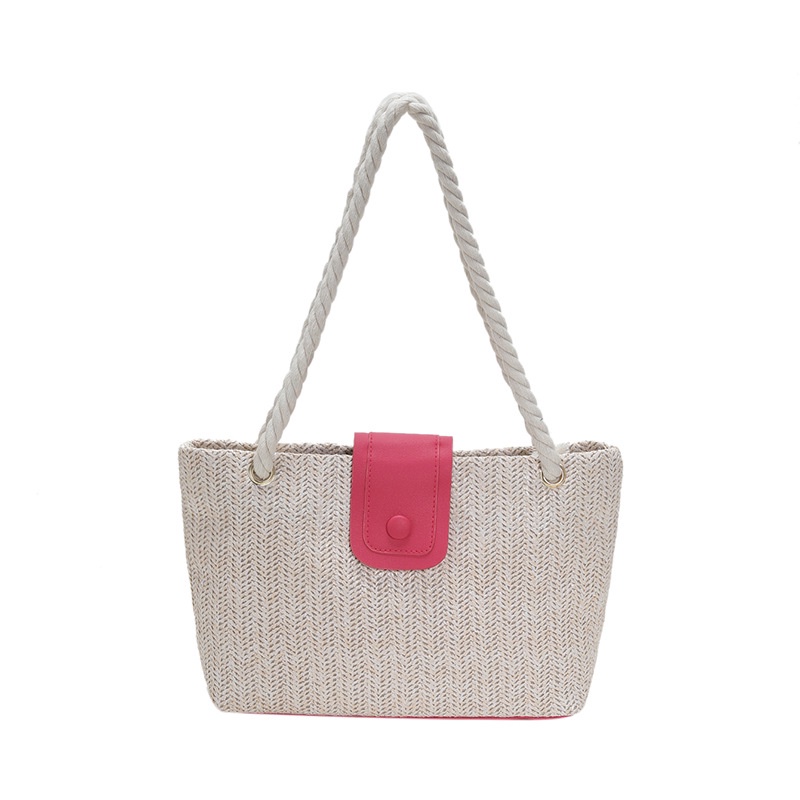 Túi Xách Đan Lát Sức Chứa Lớn Thời Trang Mùa Xuân 2023 Cho Nữ