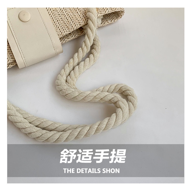 Túi Xách Đan Lát Sức Chứa Lớn Thời Trang Mùa Xuân 2023 Cho Nữ