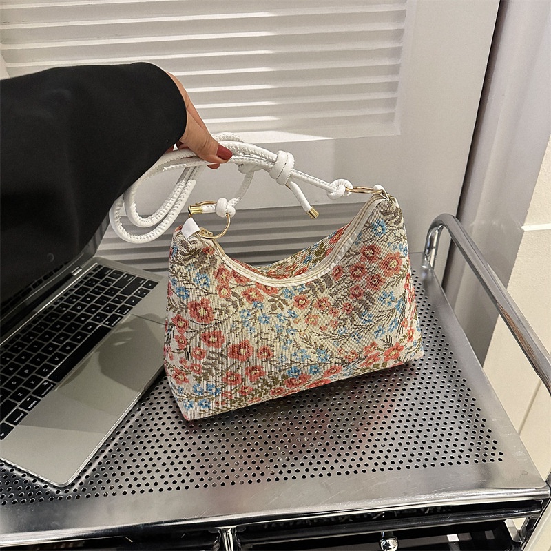 Túi Đeo Chéo Canvas Cỡ Lớn Thời Trang Mùa Xuân 2020 Cho Nữ