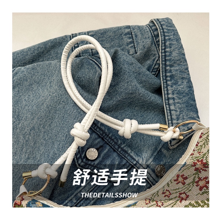 Túi Đeo Chéo Canvas Cỡ Lớn Thời Trang Mùa Xuân 2020 Cho Nữ