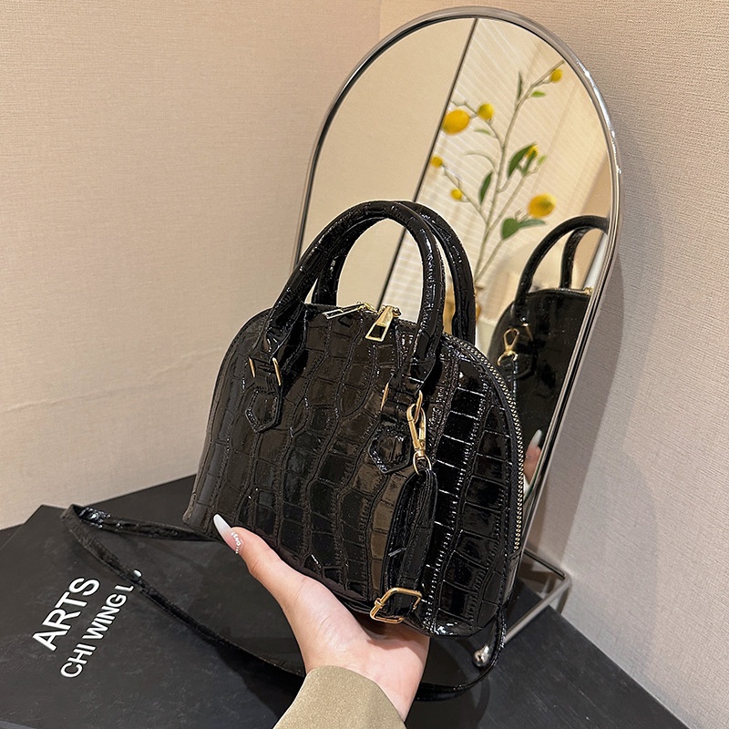 Túi Đeo Vai Họa Tiết Vân Đá Phong Cách Retro Thời Trang 2023 Cho Nữ