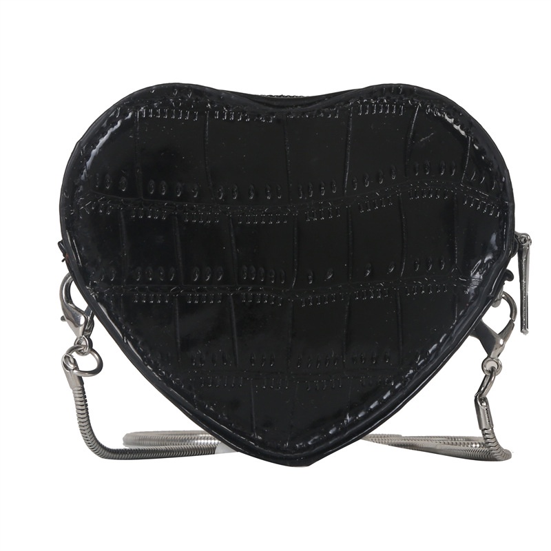 Túi Xách Đeo Vai Phối Dây Xích Hình Trái Tim Thời Trang Mùa Xuân 2023 Dành Cho Nữ