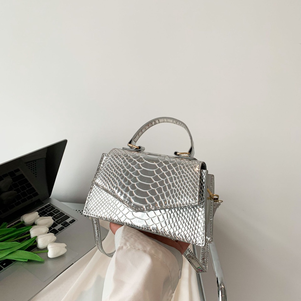 Ba Lô Họa Tiết Da Cá Sấu Cao Cấp Thời Trang Mùa Hè 2023 Dành Cho Nữ