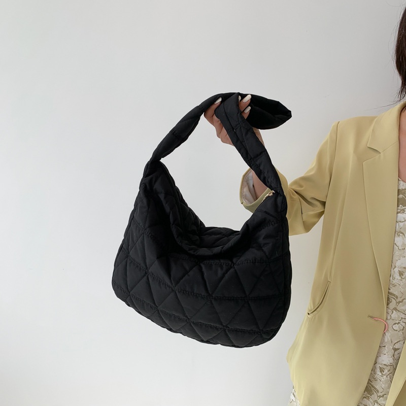 Túi Tote Đeo Vai Một Bên Vai Bằng Vải Bạt Sức Chứa Lớn Mẫu 2023 Thời Trang Xuân Hè Đơn Giản Dành Cho Bạn Nữ