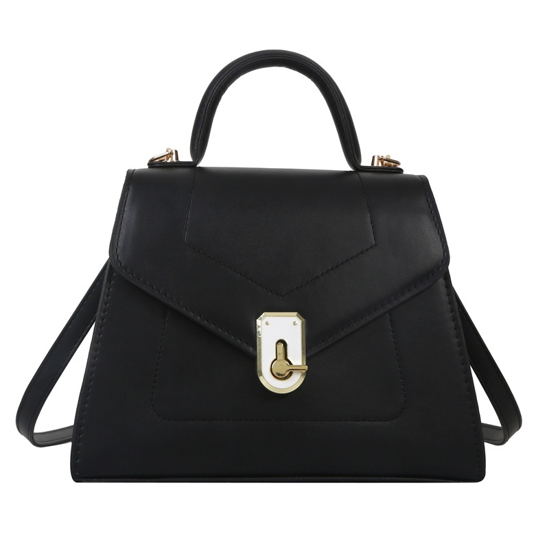 Túi Đeo Chéo Mini Hình Vuông Màu Trơn Đơn Giản Thời Trang Xuân 2023 Phong Cách Retro