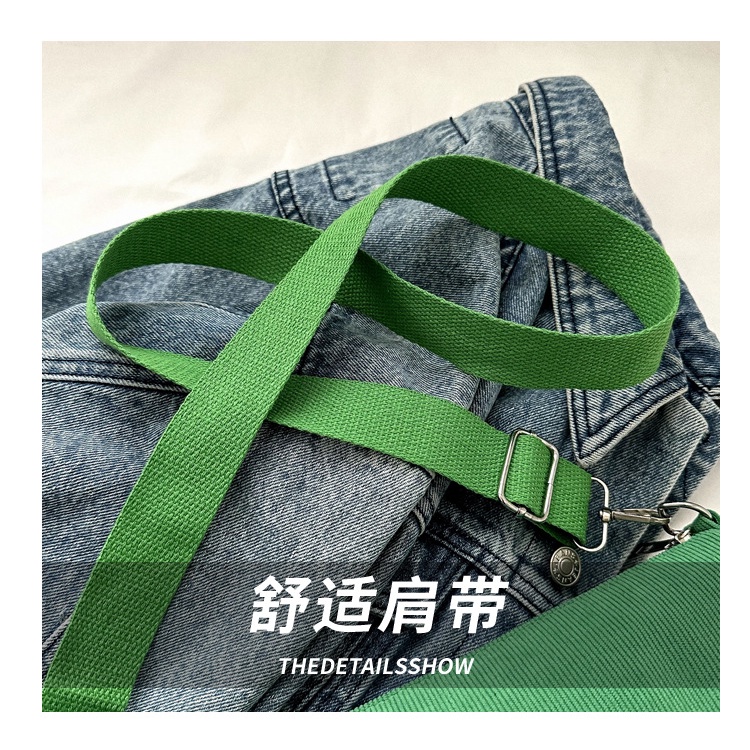 Túi Đeo Chéo Mini Màu Trơn Đơn Giản Thời Trang Xuân 2023 Cho Nữ