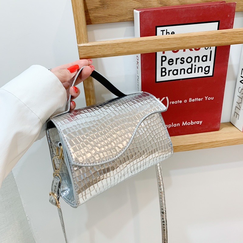 Túi Xách Đeo Vai Họa Tiết Da Cá Sấu Cao Cấp Thời Trang Xuân Hè 2023 Dành Cho Nữ