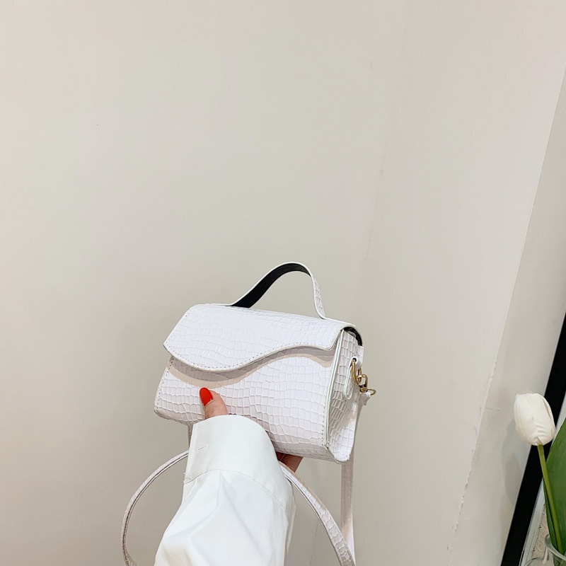 Túi Xách Đeo Vai Họa Tiết Da Cá Sấu Cao Cấp Thời Trang Xuân Hè 2023 Dành Cho Nữ