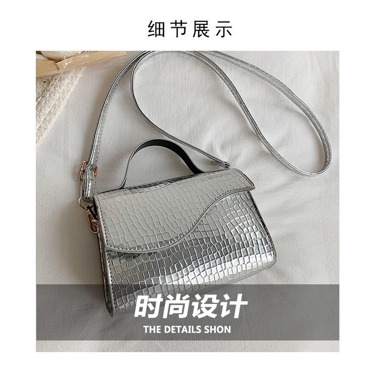 Túi Xách Đeo Vai Họa Tiết Da Cá Sấu Cao Cấp Thời Trang Xuân Hè 2023 Dành Cho Nữ