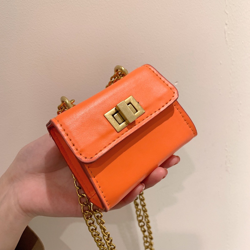 Ba Lô Đeo Vai Hình Vuông Cỡ Nhỏ Cài Khóa Màu Tương Phản Kiểu Retro Thời Trang Mùa Xuân 2023 Cho Nữ