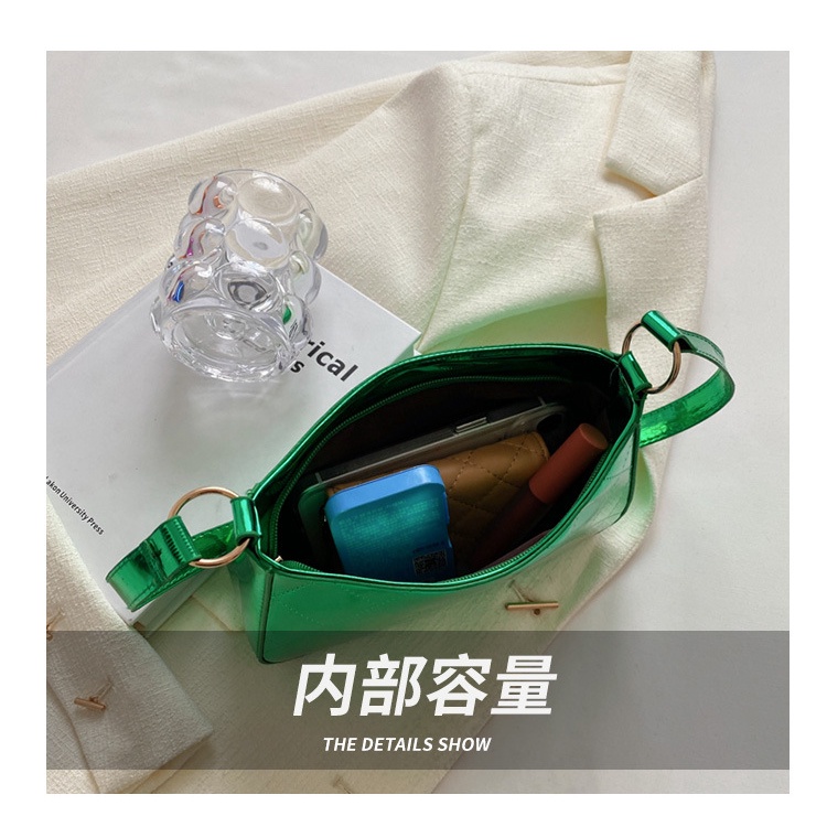 Túi Đeo Chéo Nhỏ Thêu Đường Chỉ Bóng Thời Trang Hàn Quốc 2023 Dễ Phối Đồ Dành Cho Bạn Nữ