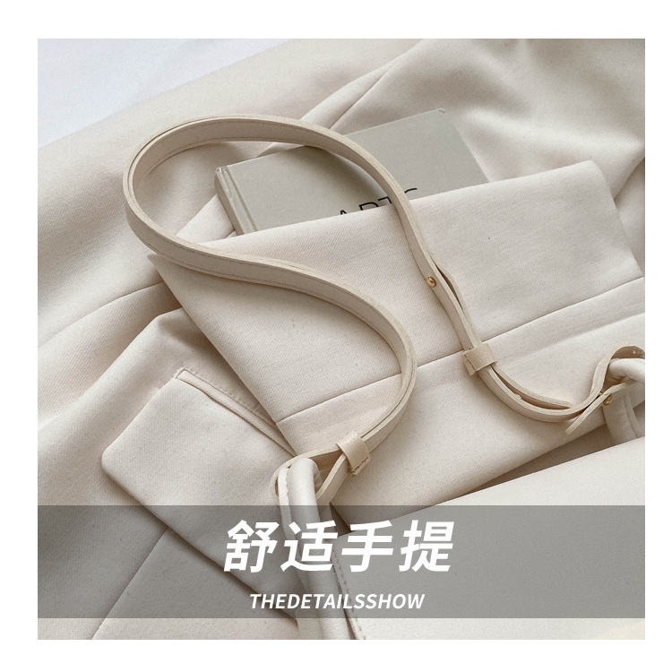 Túi Đeo Vai Hình Vuông Cỡ Nhỏ Màu Trơn Thời Trang Mùa Xuân 2023 Cho Nữ